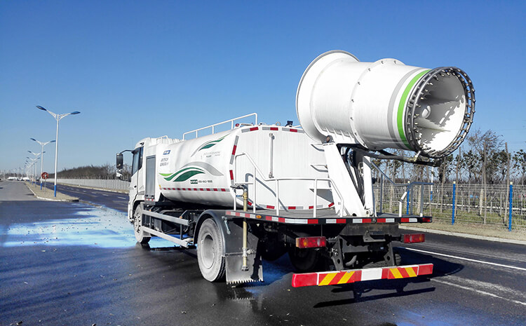 降塵霧炮機(jī)可以安裝在車輛上嗎？降塵原理是什么？